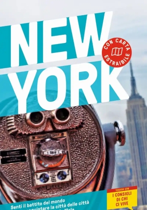 New York. Con Carta Geografica Ripiegata fronte