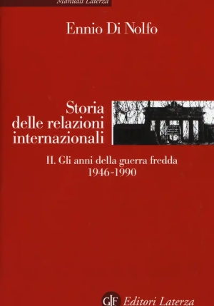 Storia Delle Relazioni Internazionali: 2 - 2ed fronte