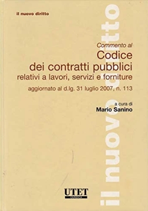 Commento Al Codice Dei Contrat fronte