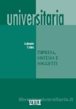 Impresa, Sistema E Soggetti fronte