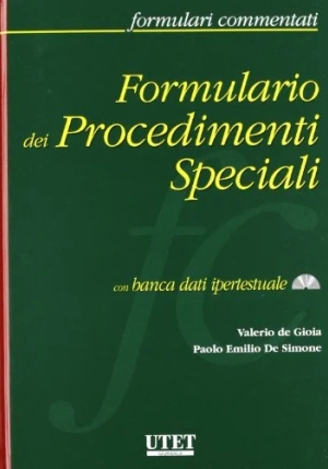 Formulario Dei Procedimenti Sp fronte