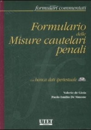 Formulario Delle Misure Cautel fronte