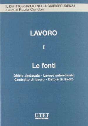 Lavoro - Le Fonti - Vol. 1 fronte