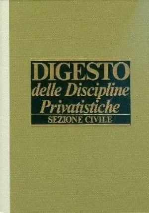 Digesto Iv Ed. - Discipline Pr fronte