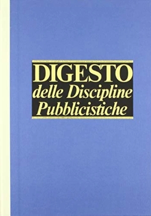 Digesto Iv Ed. - Discipline Pu fronte