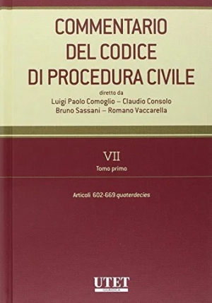 Commentario Del Codice Di Proc fronte