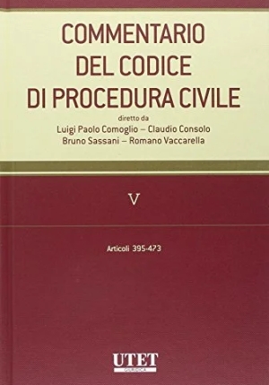 Commentario Del Codice Di Proc fronte