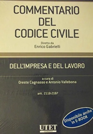 Commentario Cod.civile Impresa E Lavoro fronte