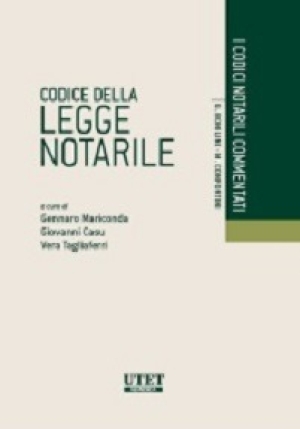 Codice Della Legge Notarile fronte