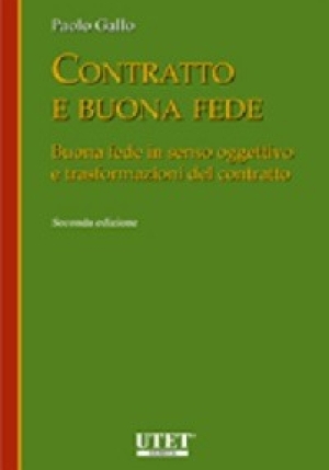 Contratto E Buona Fede - Ii Ed fronte