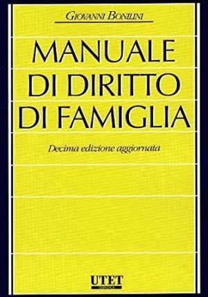 Manuale Diritto Di Famiglia 10ed. fronte