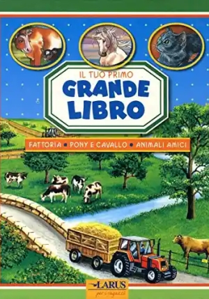 Tuo Primo Grande Libro Della Fattoria, Pony, Cavallo, Animali Amici (il) fronte