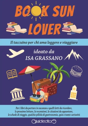 Book Sun Lover. Il Taccuino Per Chi Ama Leggere E Viaggiare fronte