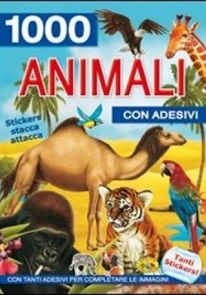 Mille Animali. Con Adesivi fronte