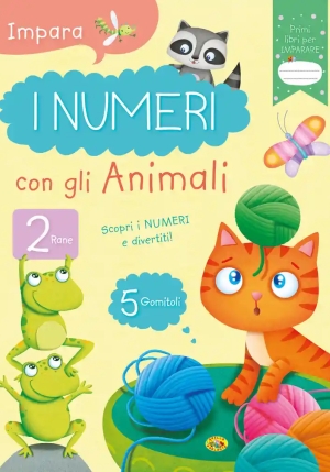 Impara I Numeri Con Gli Animali fronte