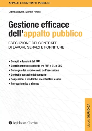 Gestione Efficace Dell'appalto Pubblico fronte