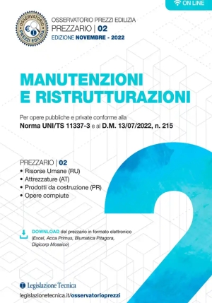 Prezzario 02 Manutenzione E Ristrutturazioni fronte