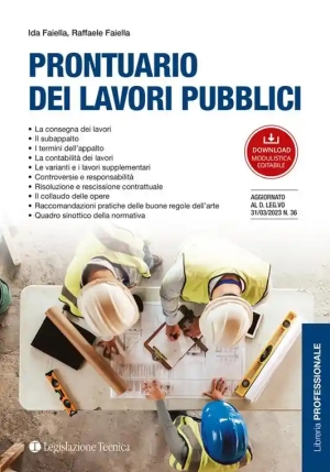 Prontuario Dei Lavori Pubblici fronte