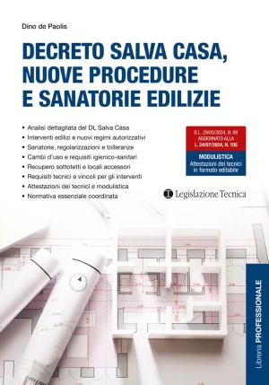 Decreto Salva Casa Nuove Proced.sanator. fronte