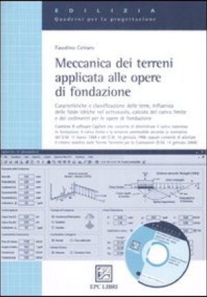 Meccanica Dei Terreni Applicata Alle Opere Di Fondazione fronte