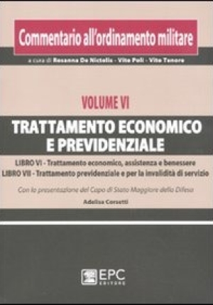 Trattamento Economico Previdenziale Commentario All'ordinamento Militare fronte