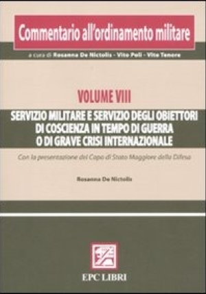 Servizio Militare E Servizio Obiettori Di Coscienza Commentario All'ordi fronte