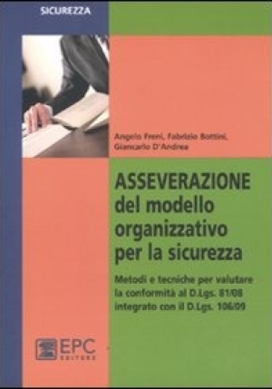 Asseverazione Del Modello Organizzativo Per La Sicurezza. Metodi E Tecni fronte