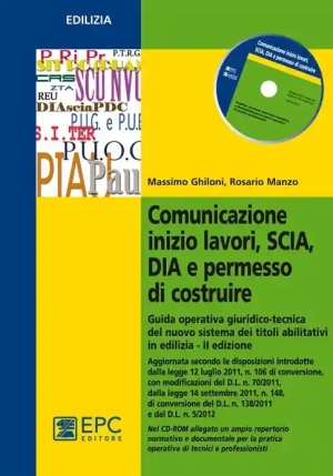 Comunicazione Inizio Lavori, Scia, Dia E Permesso Di Costruire. fronte