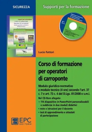 Corso Di Formazione Per Operatori Di Carroponte fronte