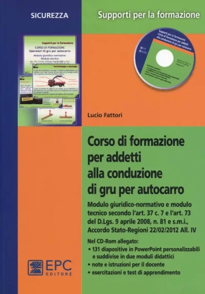 Corso Di Formazione Per Addetti Alla Conduzione Di Gru Per Autocarro fronte