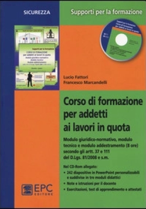 Corso Di Formazione Per Addetti Ai Lavori In Quota fronte