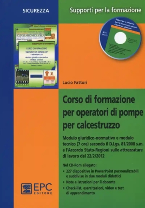 Corso Di Formazione Per Operatori Di Pompe Per Calcestruzzo fronte