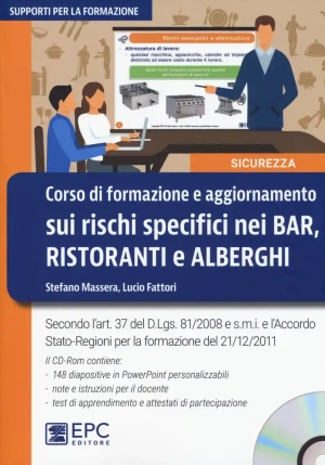 Corso Formazione Rischi Specifici Bar Ristoranti Alberghi fronte