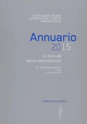 Annuario 2015 Fonti Diritto Amm.vo fronte