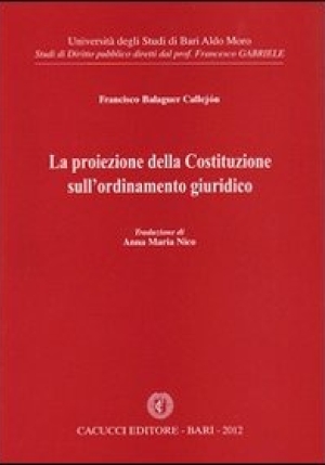 La Proiezione Della Costituzione Sull'ordinamento Giuridico fronte