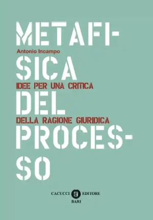 Metafisica Del Processo. Ed. 2016 fronte