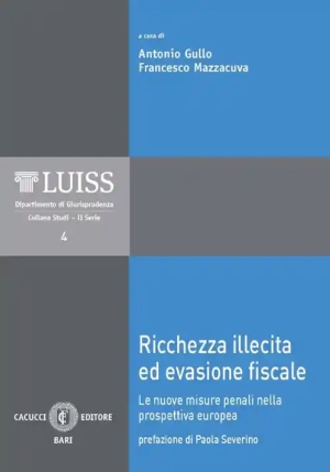 Ricchezza Illecita Ed Evasione Fiscale fronte