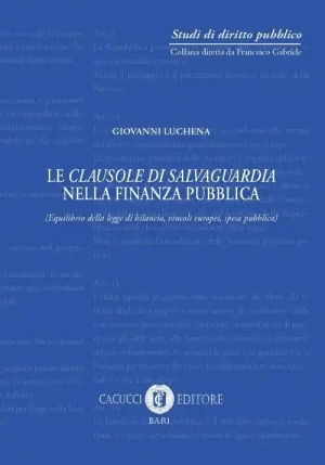 Le Clausole Di Salvaguardia Nella Finanza Pubblica fronte