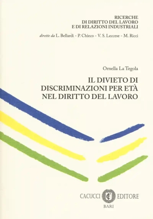 Divieto Di Discriminazione Per Et? fronte