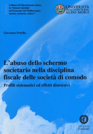 L'abuso Dello Schermo Societario fronte