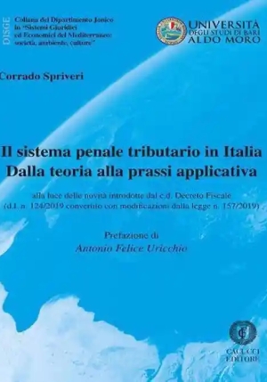 Sistema Penale Tributario In Italia fronte