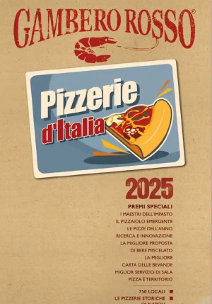 Pizzerie D'italia Del Gambero Rosso 2025 fronte