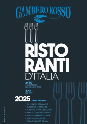 Ristoranti D'italia Del Gambero Rosso 2025 fronte