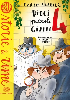 Dieci Piccoli Gialli 4. Ediz. A Colori fronte