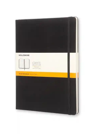 Moleskine Extra Large Ruled Notebook Hard fronte