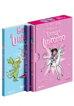 Emma E L'unicorno. Box fronte