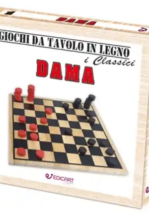 Giochi In Legno Dama Sfuso fronte