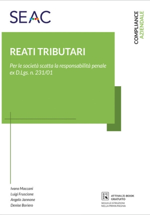 Reati Tributari: La Responsabilita' Delle Societa' E Il Modello Ex D.lgs fronte