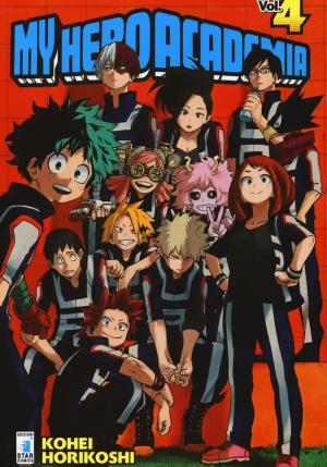 My Hero Academia Vol. 4 fronte