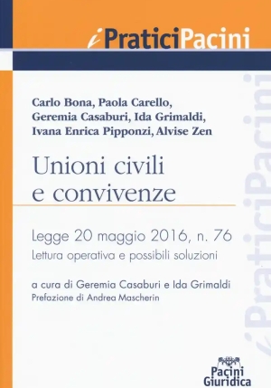 Unioni Civili E Convivenze fronte